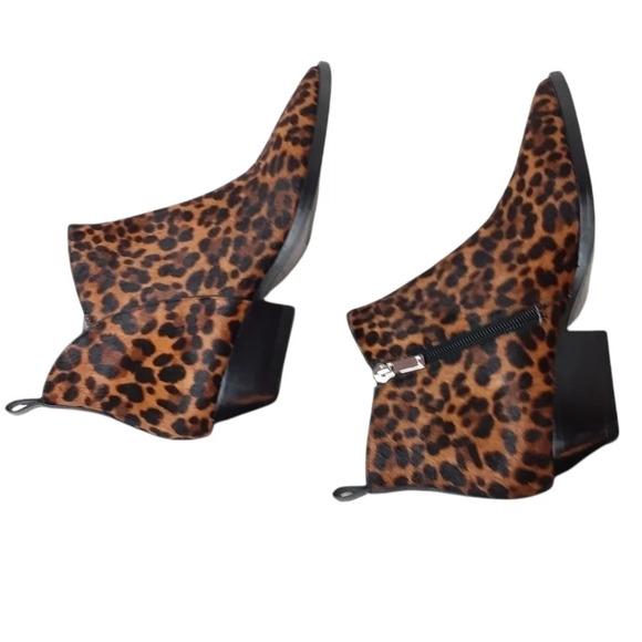 Marc Fisher LTD Obrraly Leopard Booties - Picture 4 of 7